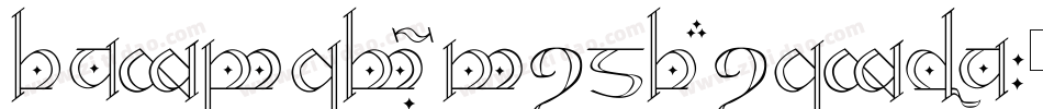Tengwar Optime Diagon字体转换
